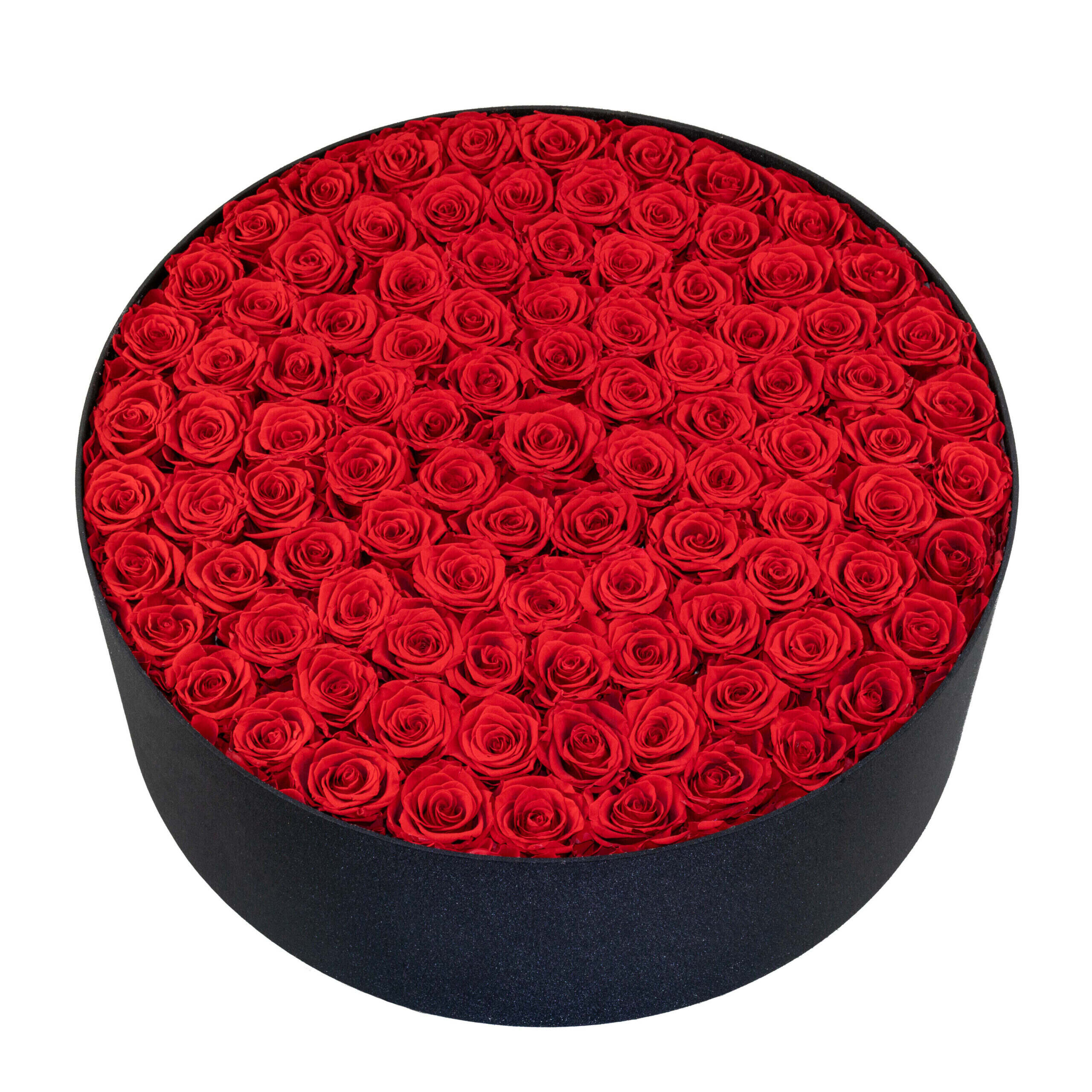 Rosbox Rund Deluxe - 99 Rosor - Bild 3