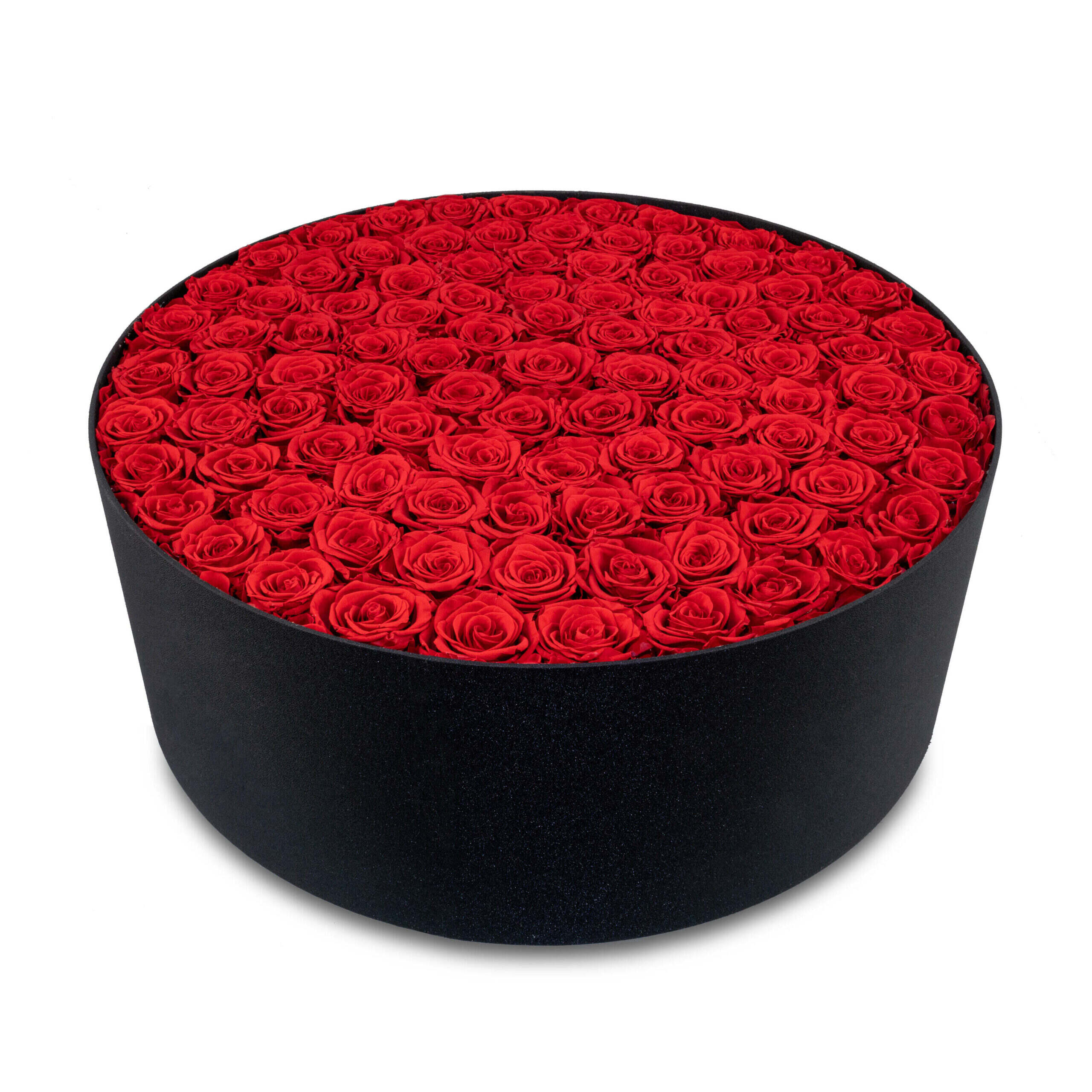 Rosbox Rund Deluxe - 99 Rosor - Bild 2