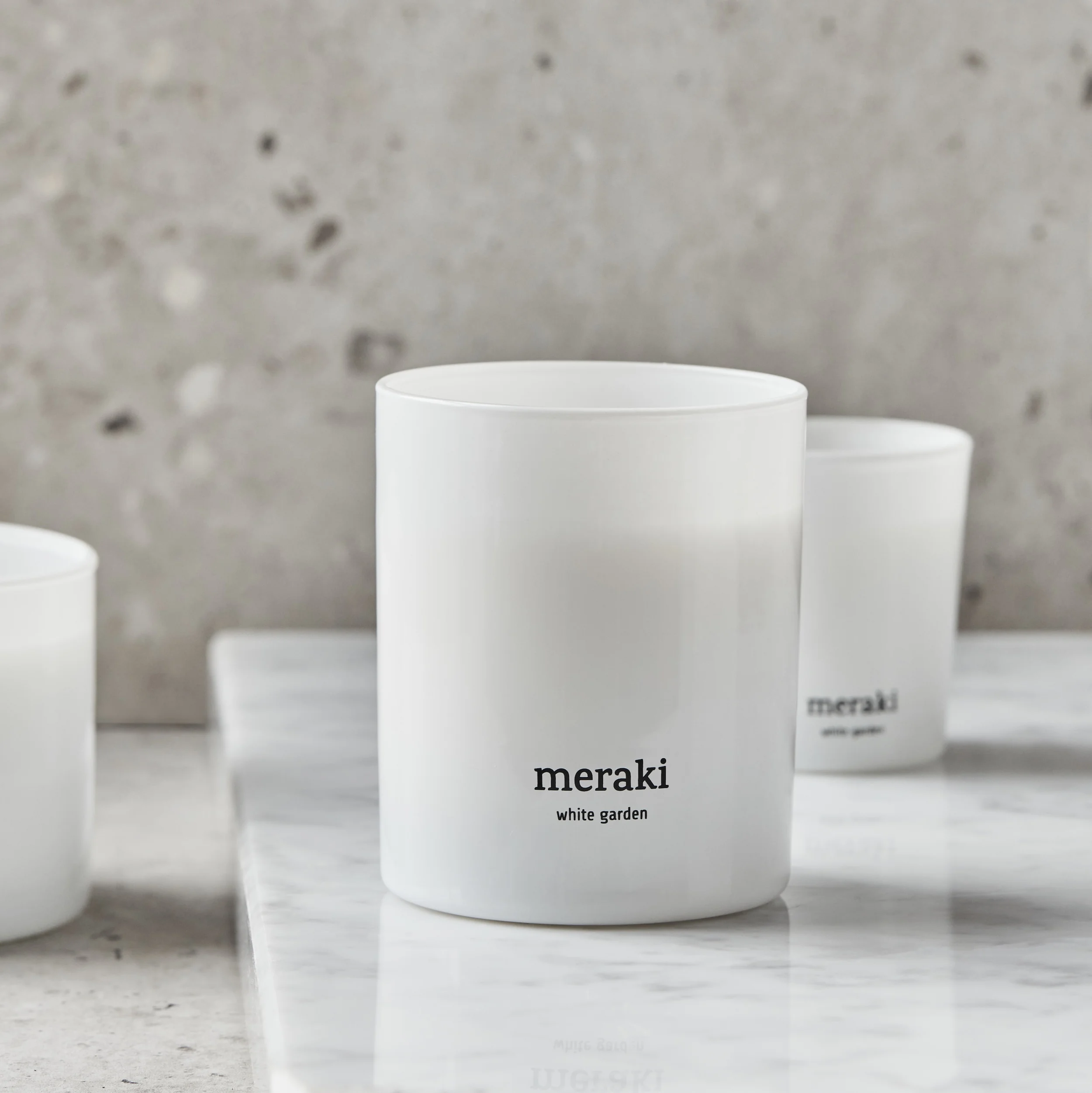 Meraki - Doftljus, Fresh Linen, 200 g - Bild 2