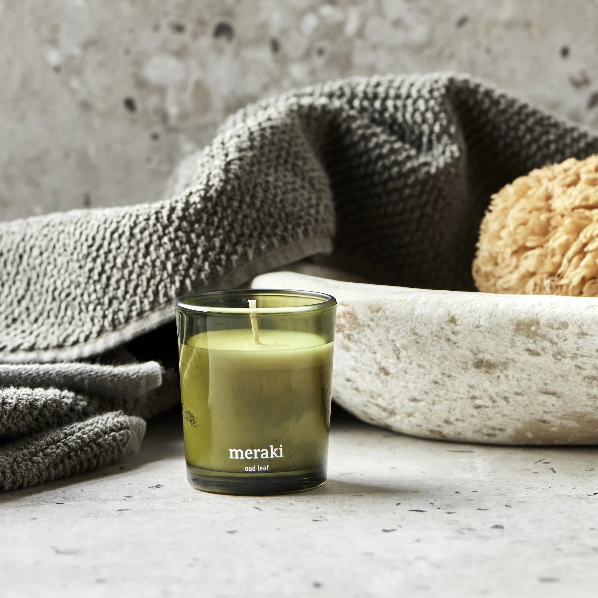 Meraki - Doftljus, Oud leaf, 60 g (2-pack) - Bild 2