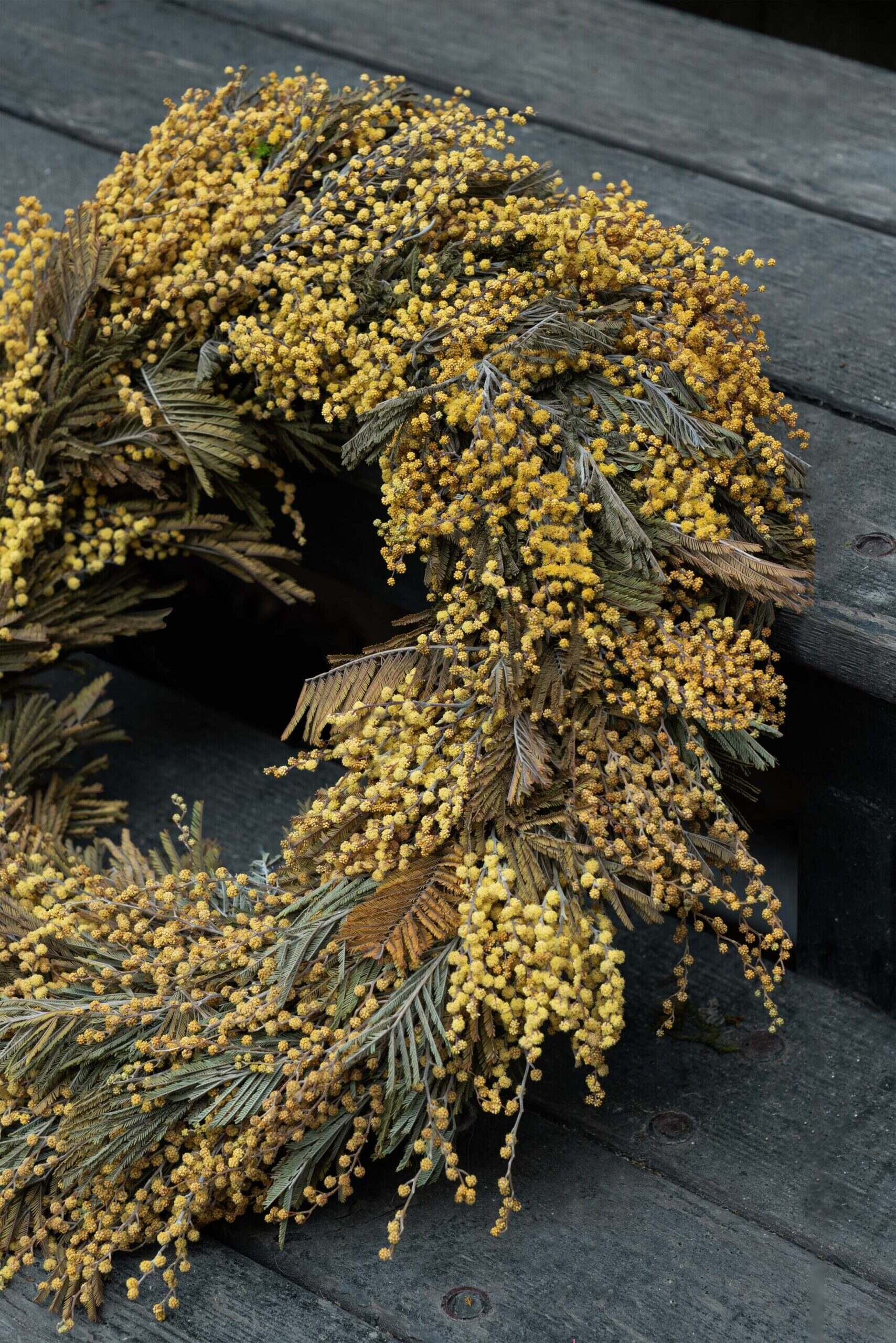 Mimosakrans (40 cm/ 55 cm) - Image 3