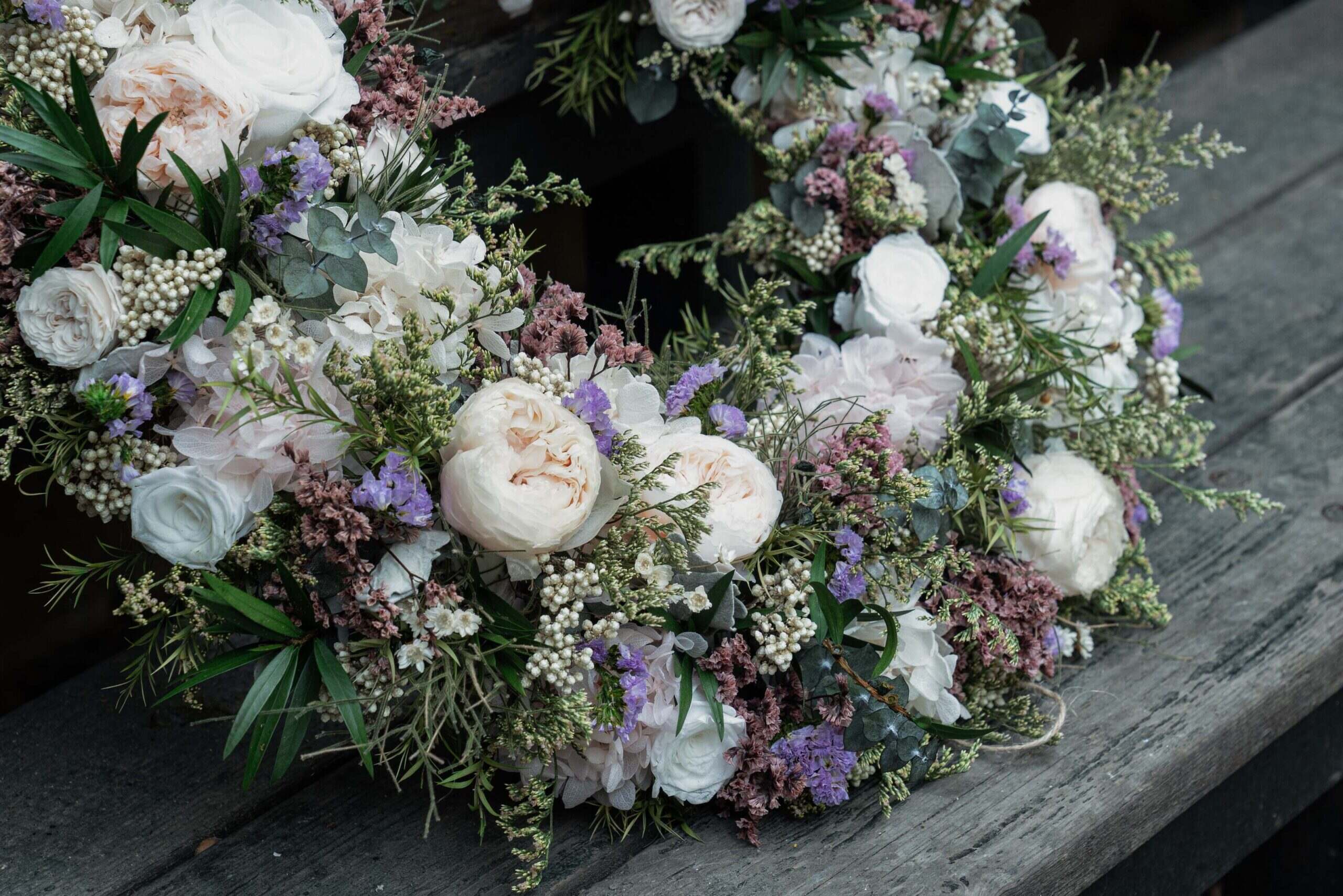 Lyxkrans- 'Blush Lumière' (55 cm) - Bild 4