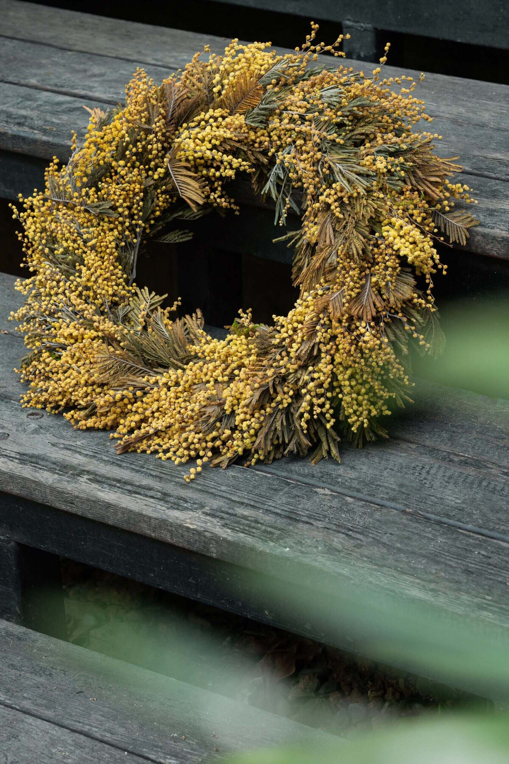 Mimosakrans (40 cm/ 55 cm) - Image 4