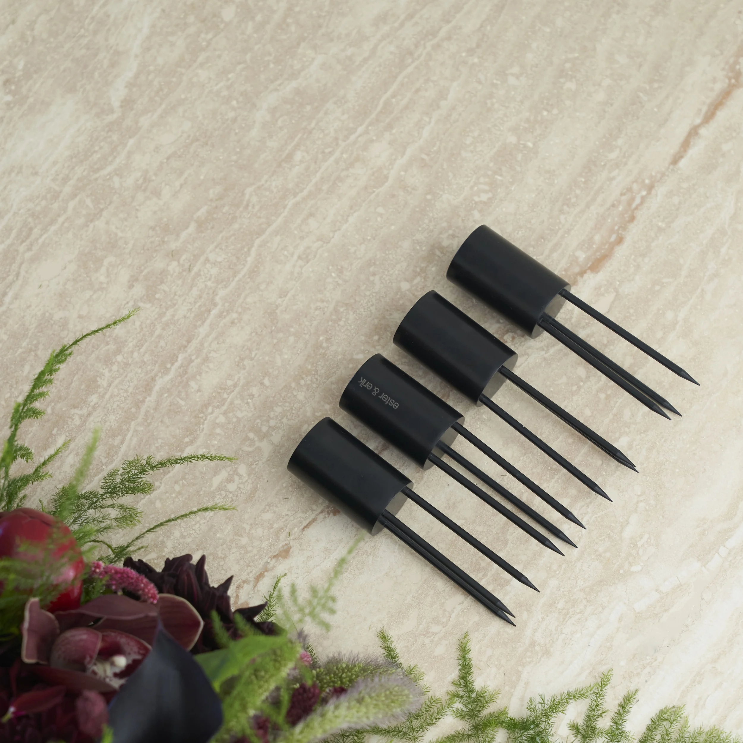 Ester & Erik - Ljushållare Svart (Sticks) - Bild 3