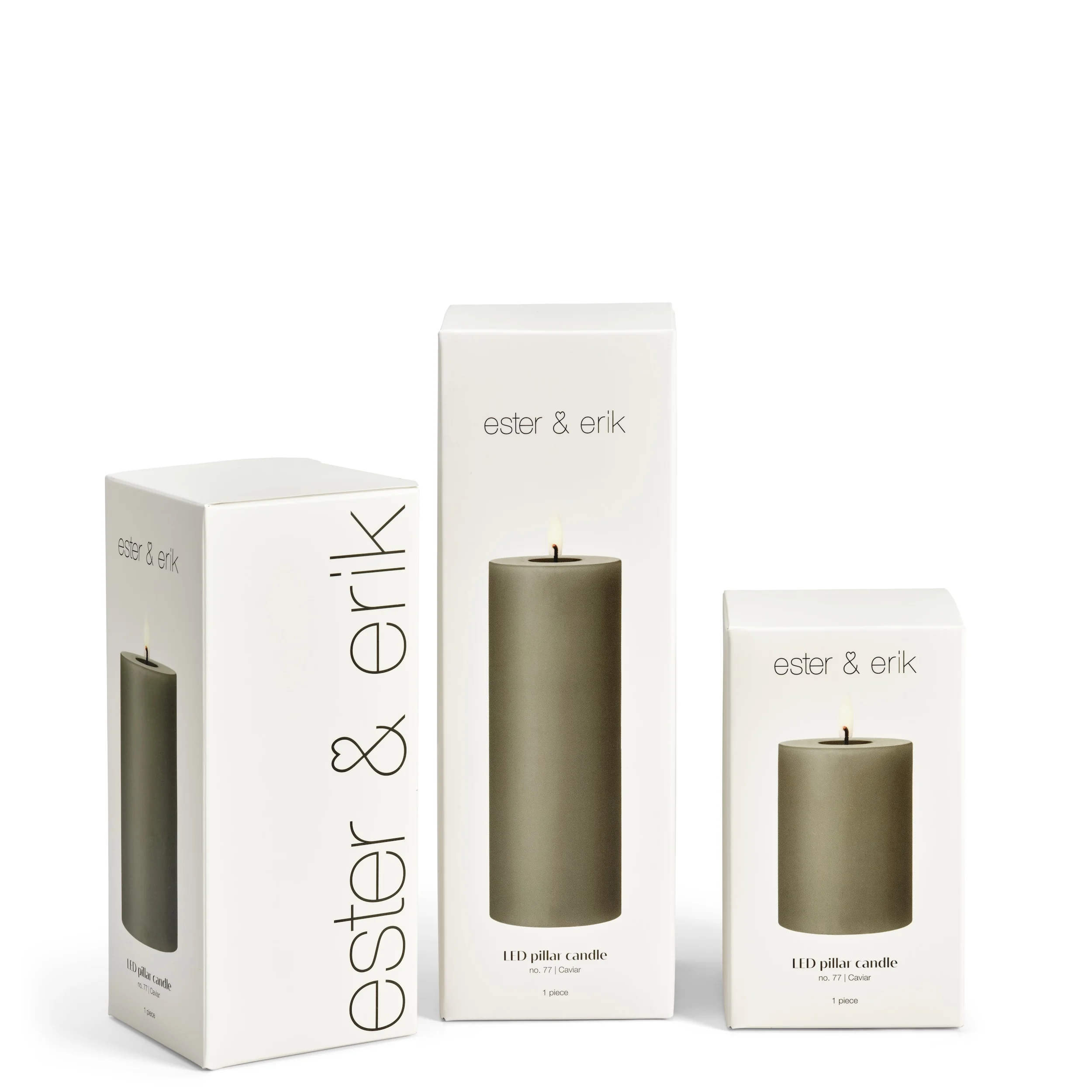 Ester&Erik - LED Blockljus 15 cm (Finns i flera färger) - Bild 6