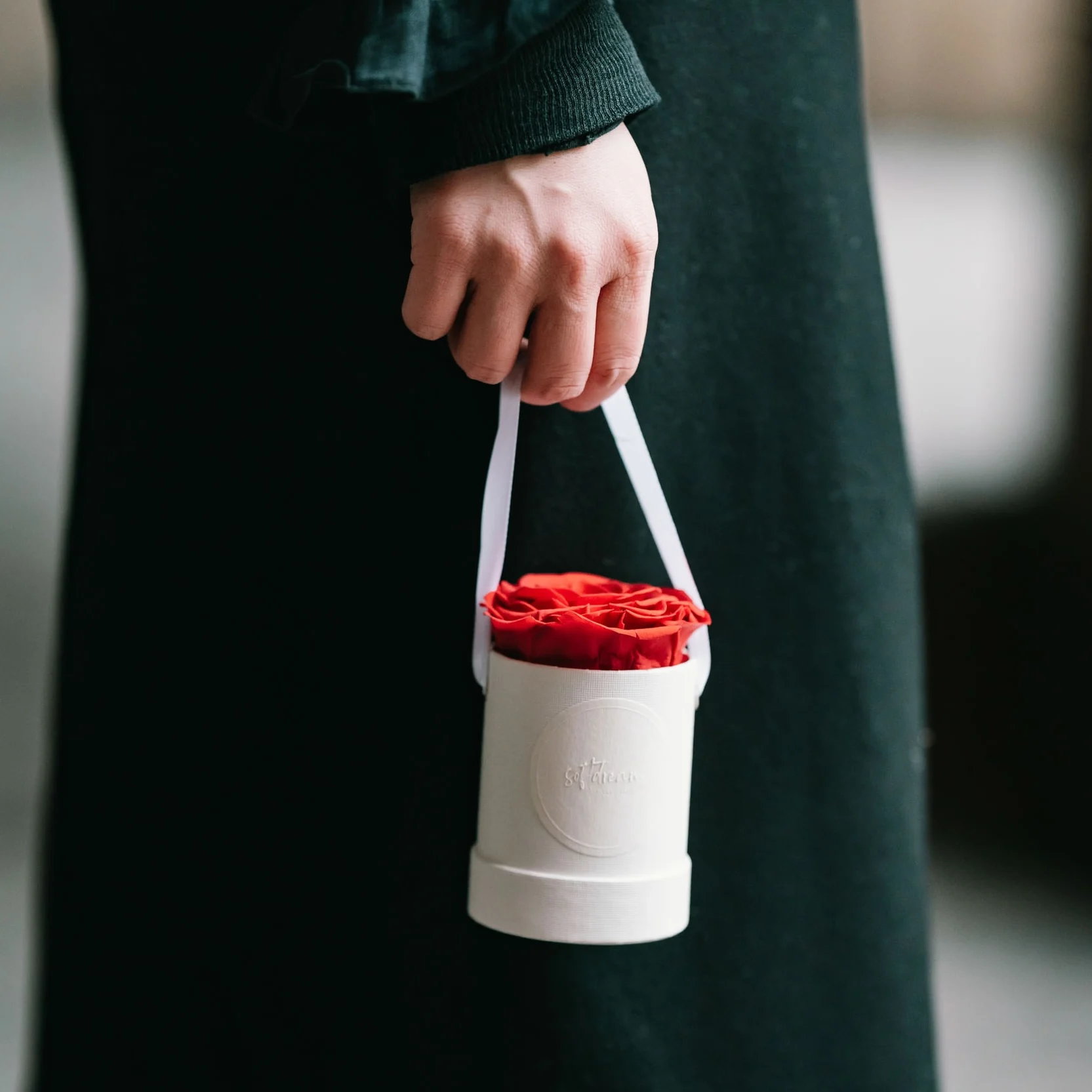 Rosbox enkel - Röd - Bild 2