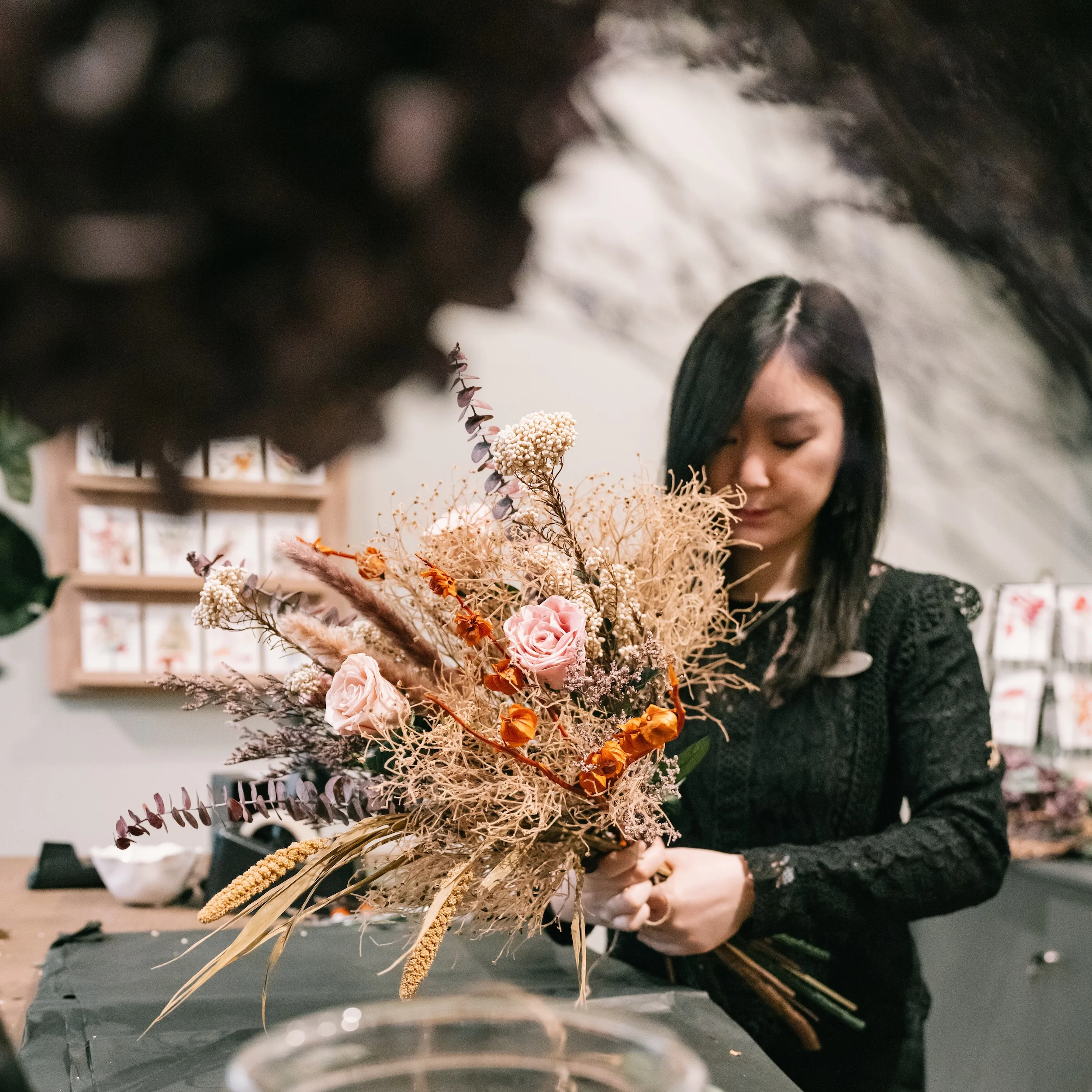 Workshop (Mars) - Binda buketter